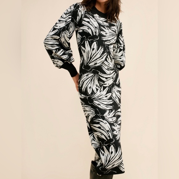 Farm Rio Black Bossa Banana Dress - Picture 3 of 10